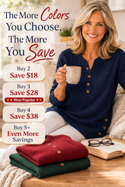 FLASH SALE - Ribbed V-Neck Pullover | Free Delivery