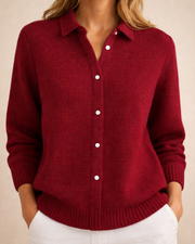 FLASH SALE - SoftEase™ Button Knit Shirt